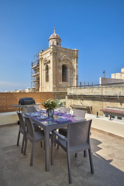 Valletta Luxe 3-Bedroom Duplex Penthouse With Sea View Terrace And Jacuzzi Exterior photo